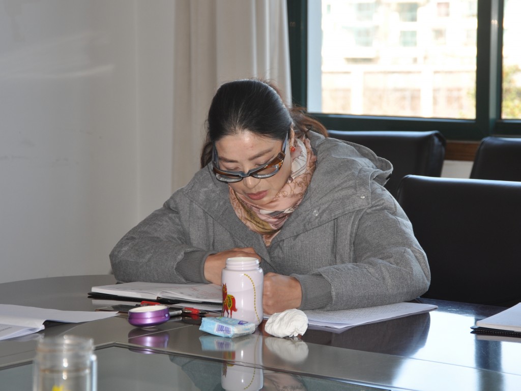 党委副书记、纪委书记张乐弟作点评